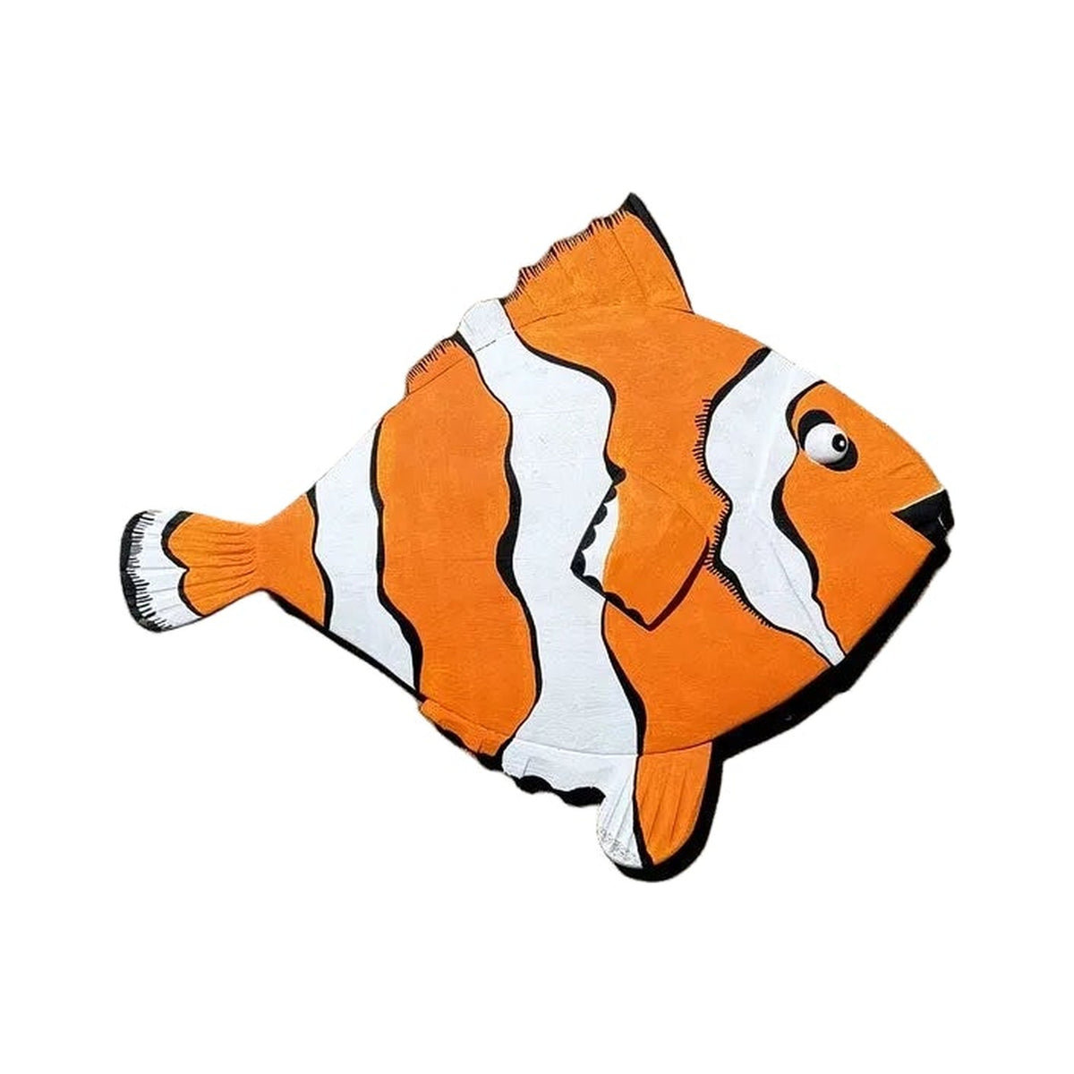 Poisson « Nemo » — poisson en bois peint à la main