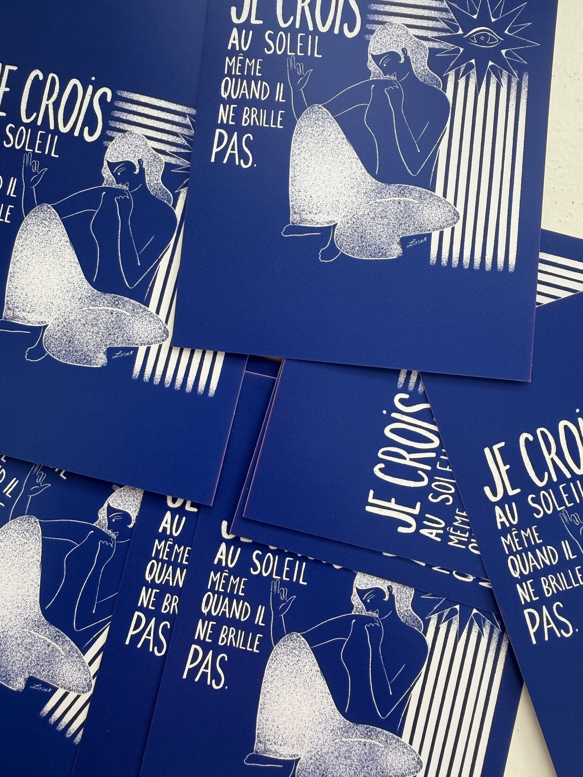 Carte « Je crois au soleil »