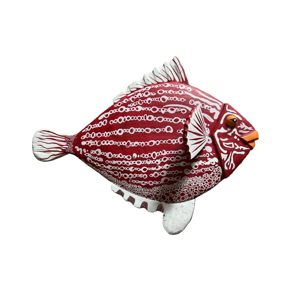 Poisson « Phillipine » — poisson en bois peint à la main